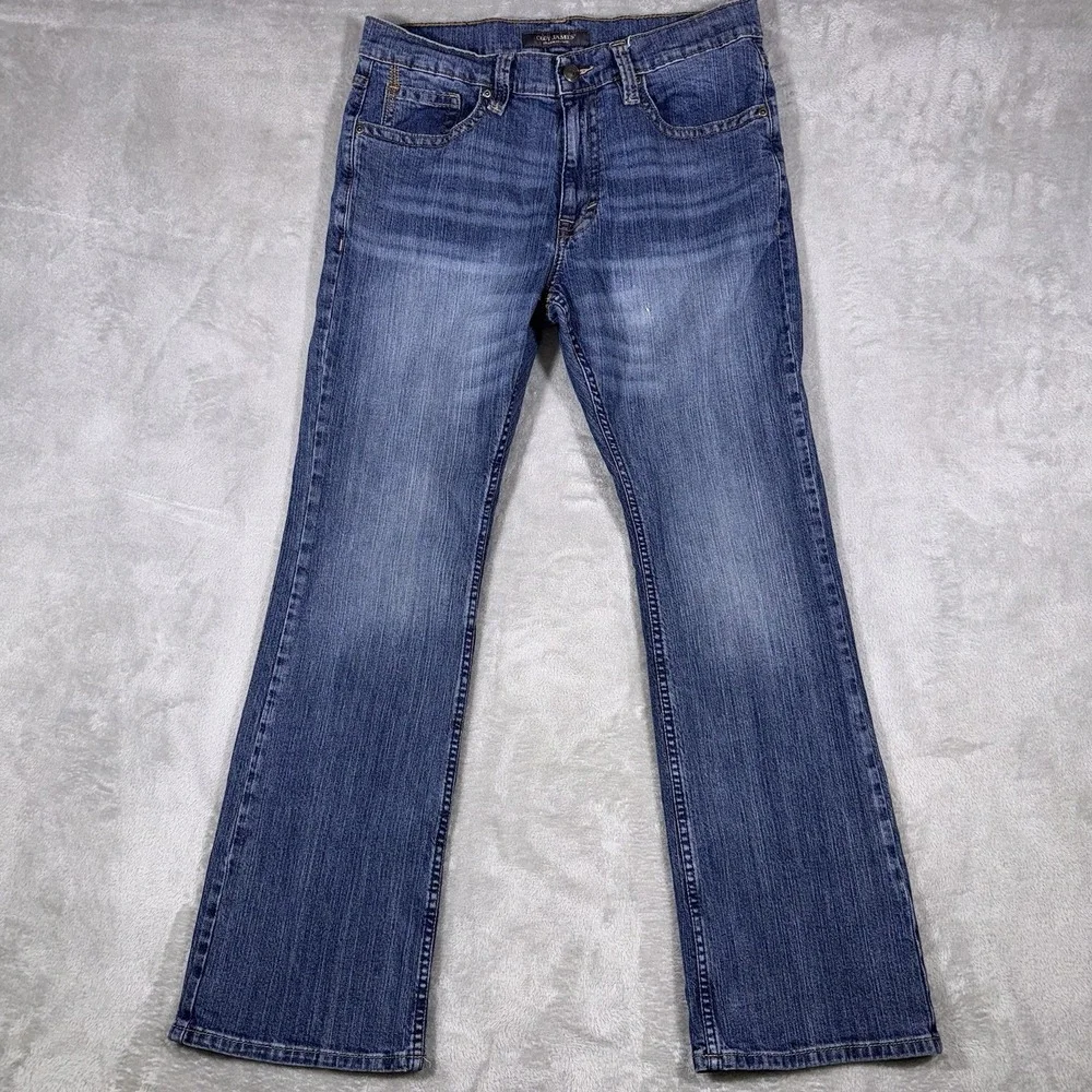 Cody James Relaxed Bootcut DUKE Jeans Men's 34x32 MedWash  Western Stretch